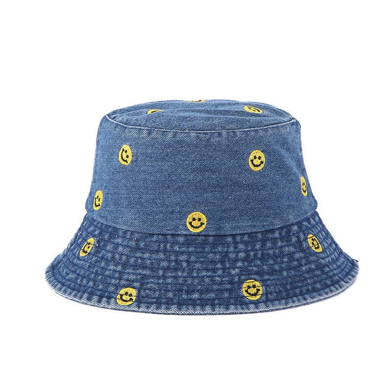 1-2. Denim Bucket Hat