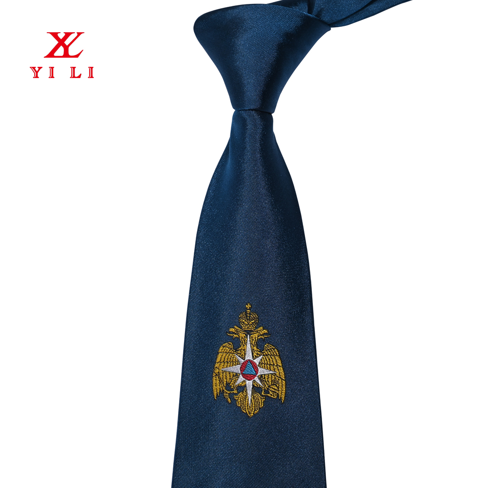 China Woven Polyester Customized Ties With Your Own Logo Design factory and  manufacturers