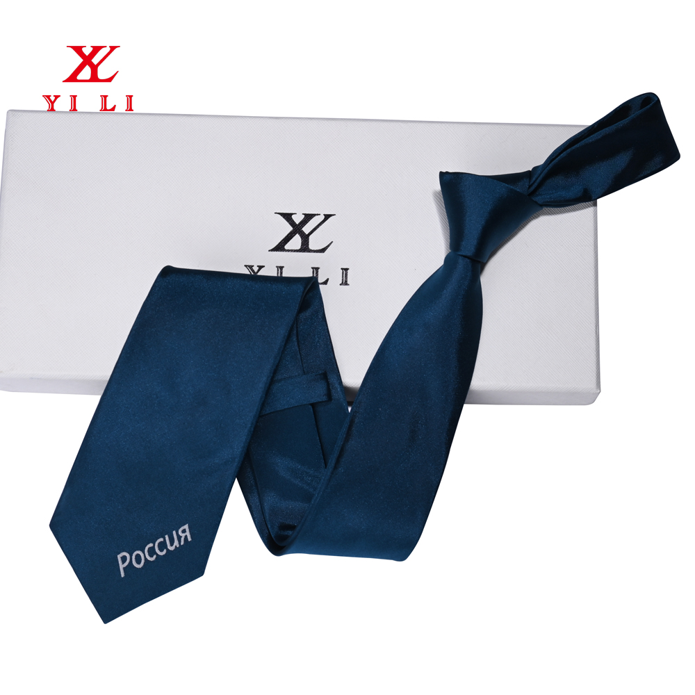 China Woven Polyester Customized Ties With Your Own Logo Design