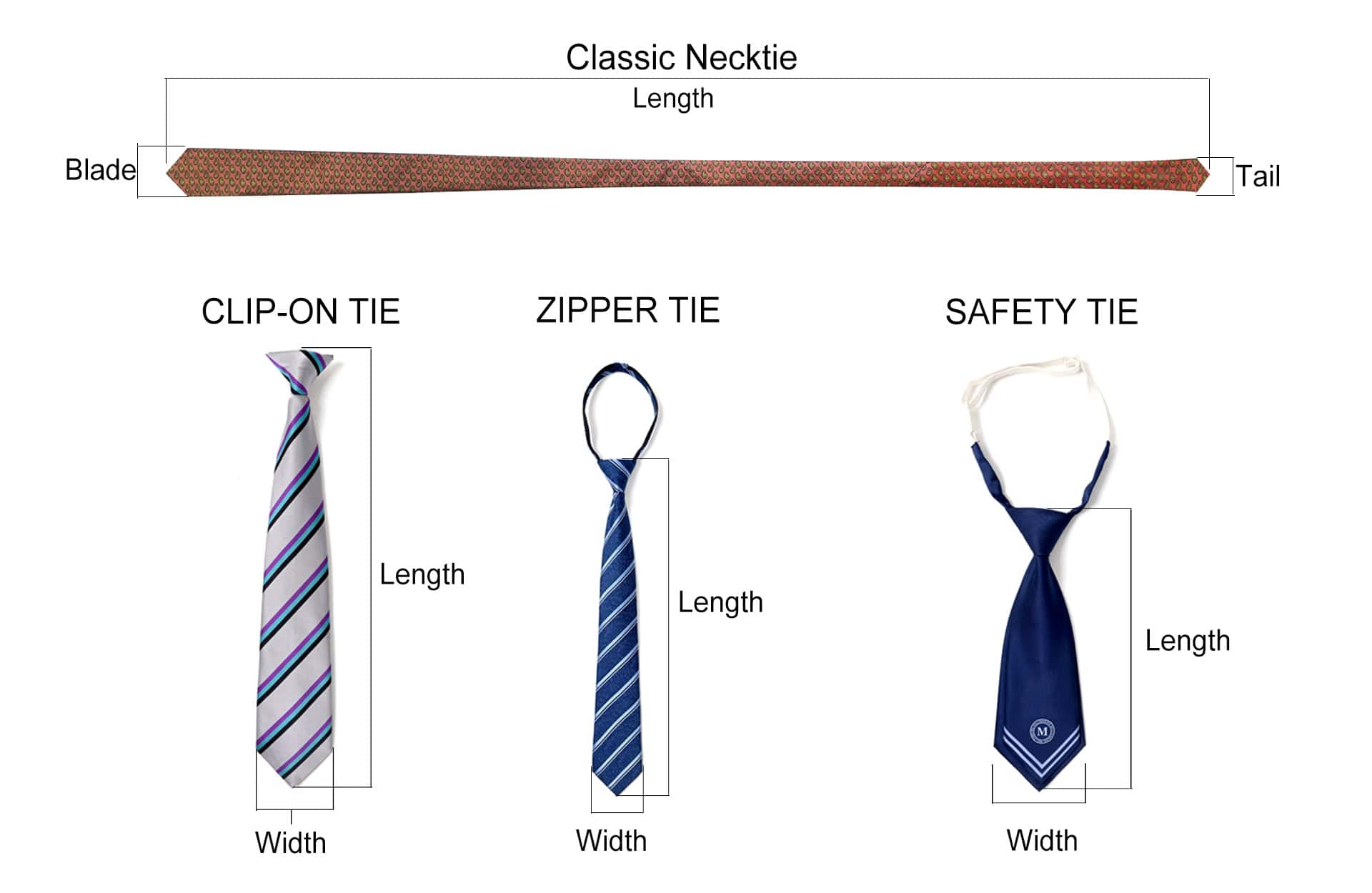 Necktie-Size